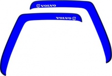 Дефлекторы REIN для окон (накладной скотч 3М) (2 шт.) Volvo FH 12 1993-2013 Синий